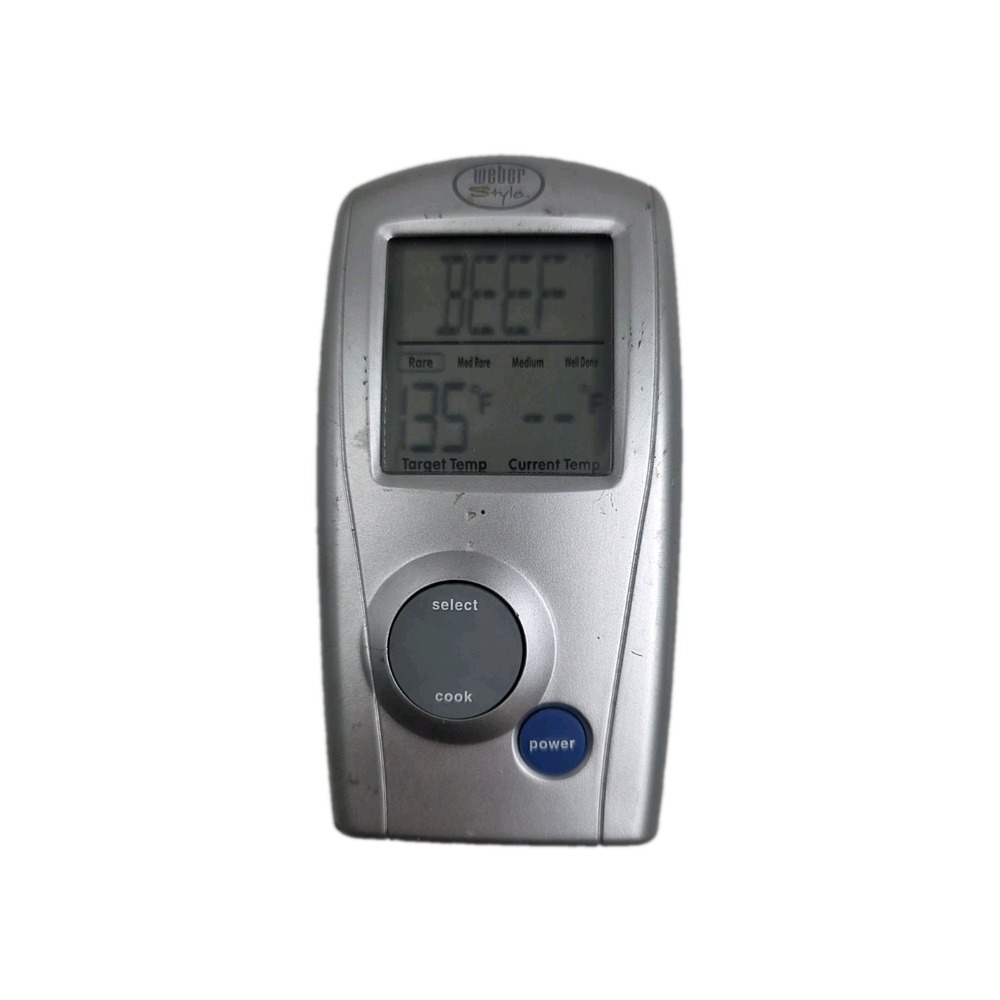 Weber Style Model 32908 Wireless Digital Thermometer As Is